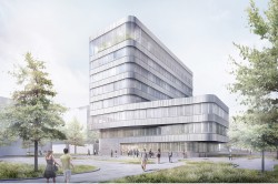 Ansicht Forschunggebäude 7.3 Foto: Architekturbüro hks HESTER-MANN ROMMEL Architekten + Gesamt-planer GmbH & Co. KG, Erfurt