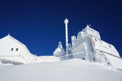 Research on climate change effects on cryosphere 3100m above sea level / Sonnblick Observatory in the Nationalpark Hohe Tauern (Austria) Photo: ZAMG / Matthias Daxbacher
