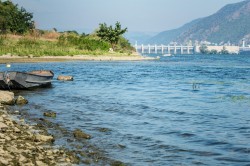 Die Donau ist der zweitgrößte europäische Fluss und wird vom Menschen intensiv genutzt. Sie ist einer der vier Flüsse, die im Mittelpunkt des EU-Projekts SOLUTIONS standen. Foto: André Künzelmann / UFZ