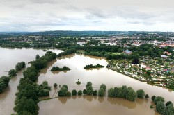 Ruhrhochwasser im Juli 2021 bei Schwerte Foto: P-S-DES!GN-AdobeStock