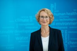 <p>Prof. Dr. Katrin Böhning-Gaese</p> Foto: Sebastian Wiedling / UFZ