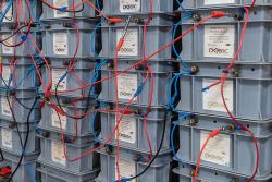 <p>Ein in Durban (Südafrika) installiertes System empfängt Urin und Grauwasser aus einem Gemeinschaftswaschraum.</p> Foto: Uwe Schröder