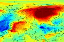 <p>The figure shows temperature anomalies during the 2020 Siberian heatwave, an event that shattered historical records and triggered widespread impacts, including severe wildfires. The study finds that for this event, and many other record-breaking extremes, AI-based weather forecasts still substantially underperform compared to physics-based models.&nbsp;</p>